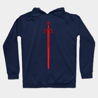 Tizona Sword (red) Hoodie